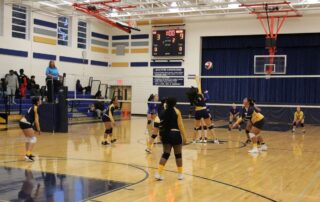 Whitney Tech girls volleyball game